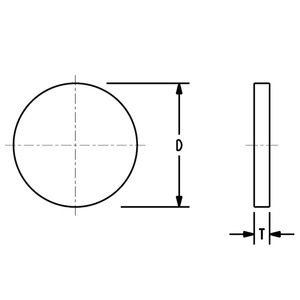 neodymium disc magnet drawing