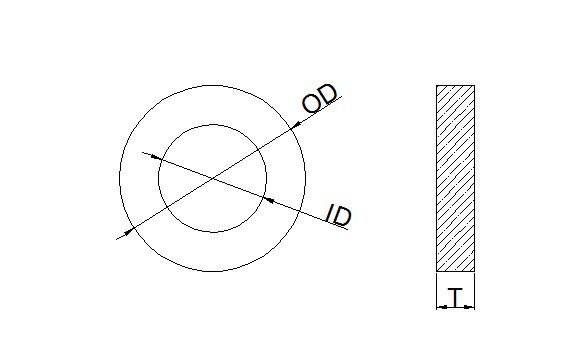 neodymium ring magnet drawing