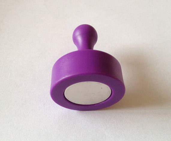 purple Magnetic Push Pins