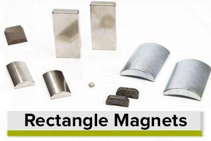 Rectangle Shaped Permanent Magnets