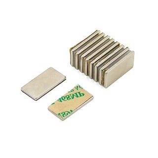 Adhesive 20 x 10 x 1.5mm thick N42 Neodymium Magnet