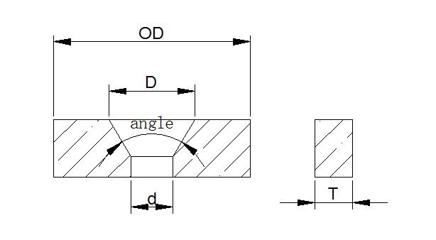 countersunk magnets drawing