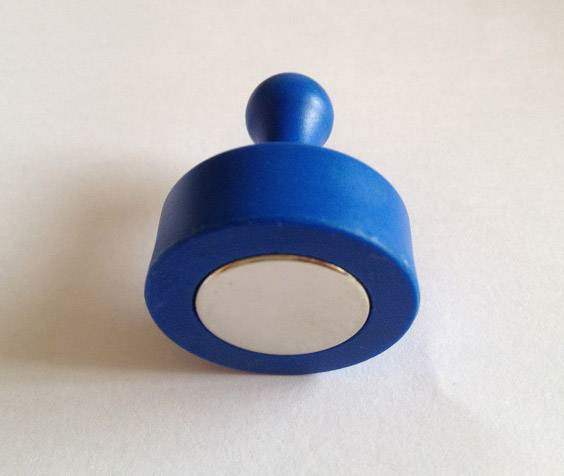 Blue Magnetic Push Pins