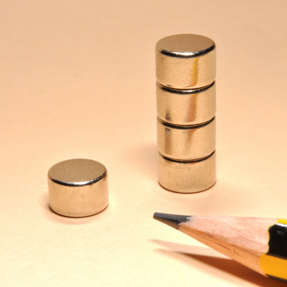 N35 Neodymium Rare Earth Cylindrical Magnets D8x5 - Neodymium Disc Magnets