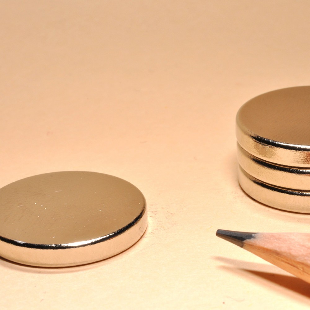 Cylindrical  Magnet Neodymium N35 D20x3 - Neodymium Disc Magnets