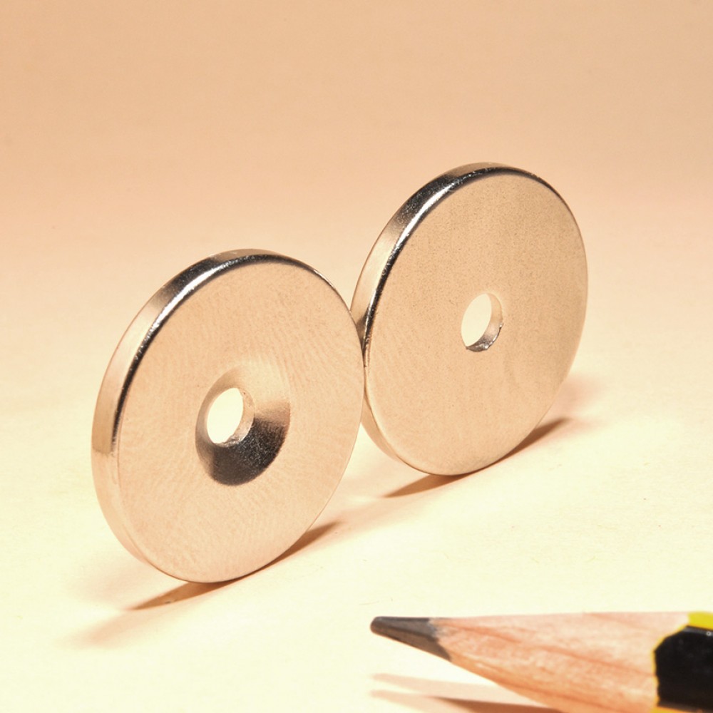 Neodymium Countersunk Disc Magnet N52 - Neodymium Countersunk Magnets