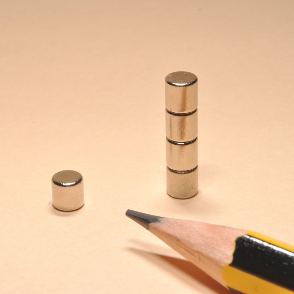 Neodymium Permanent Round Magnets N35 D4x4 - Neodymium Disc Magnets