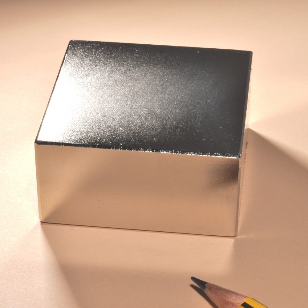 Neodymium Rare Earth Block Magnets N35 50X50X20 - Neodymium Block Magnets