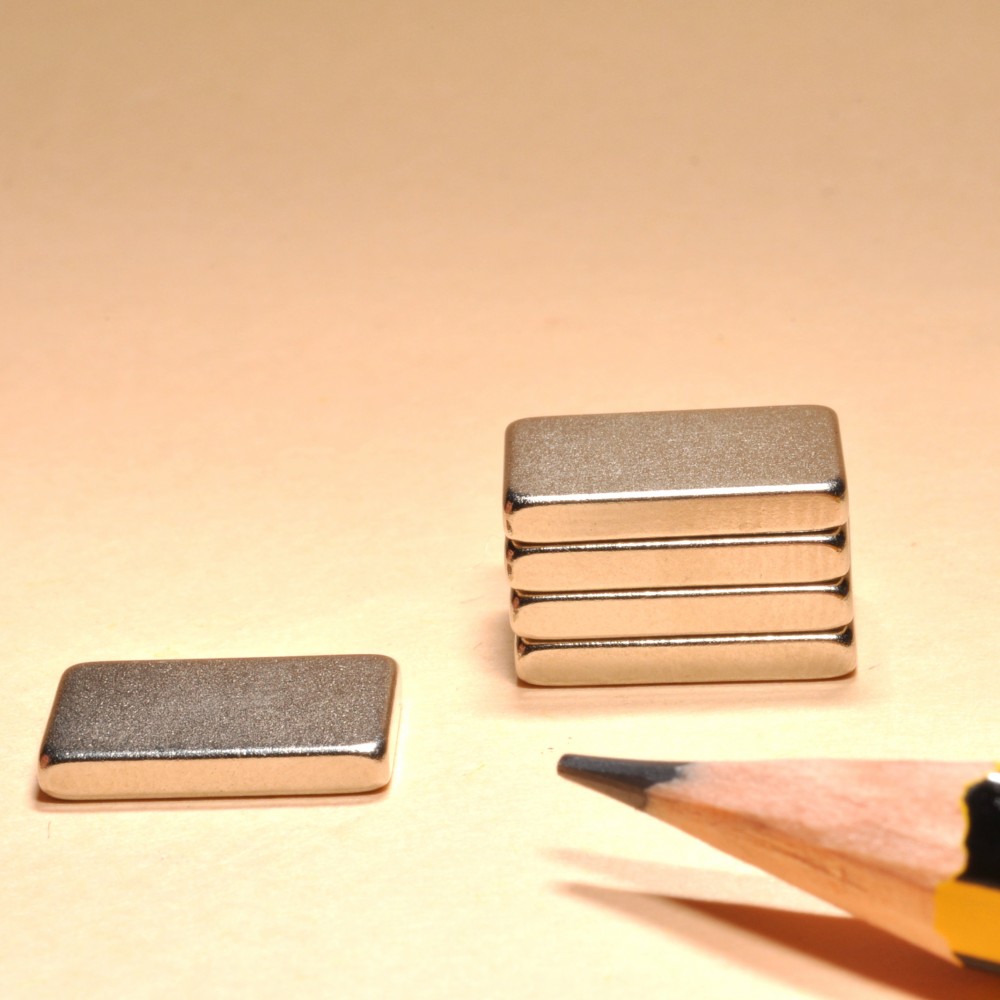 Rare Earth Neodymium Block Magnets N35 13X8X2 - Neodymium Block Magnets