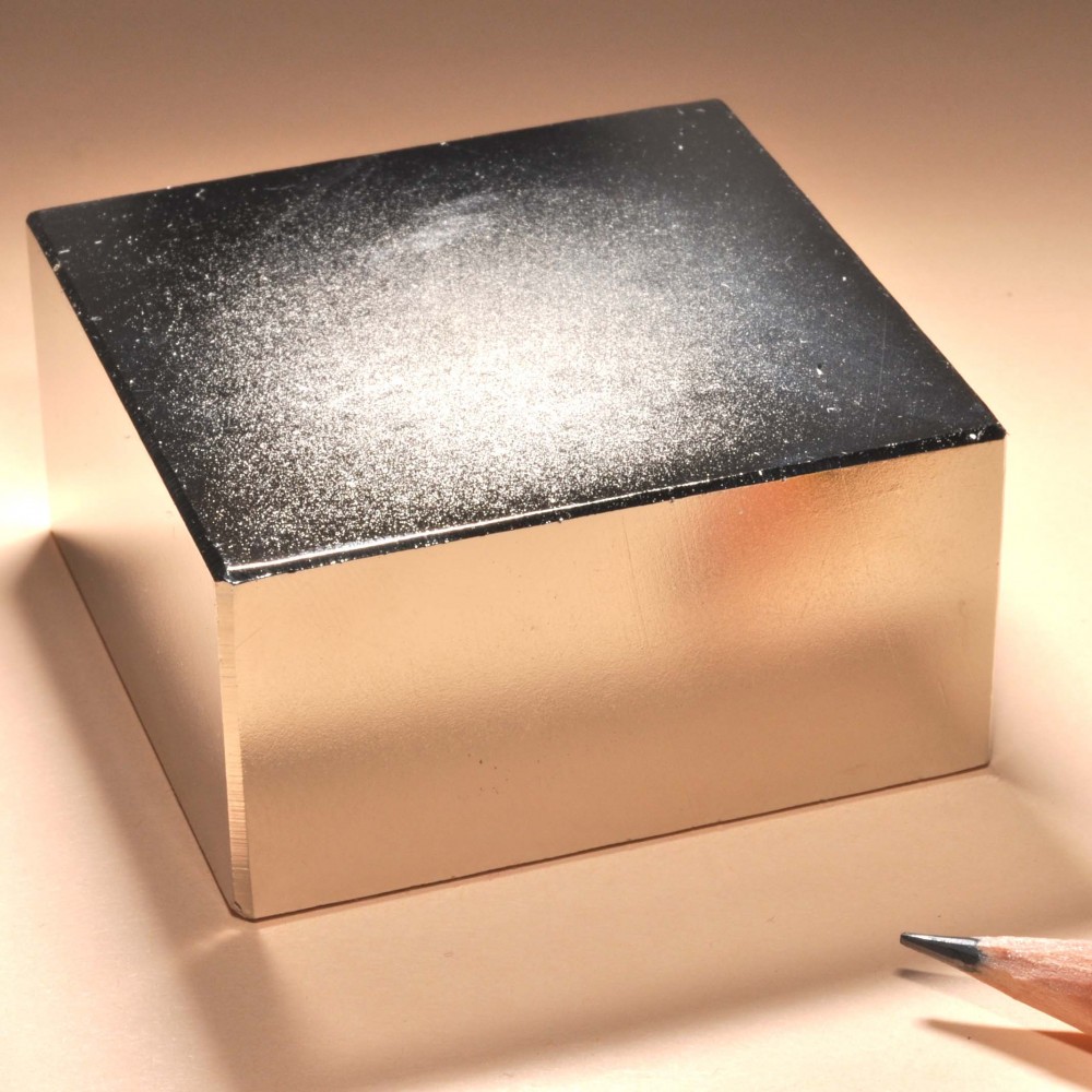 Rectangular Permanent Magnets N35 70X70X30 - Neodymium Block Magnets