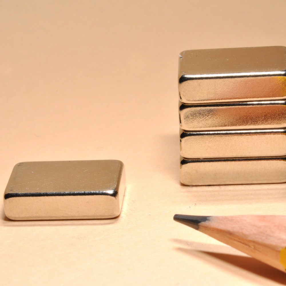 Custom Block Magnet Neodymium N35 15X10X4 - Neodymium Block Magnets