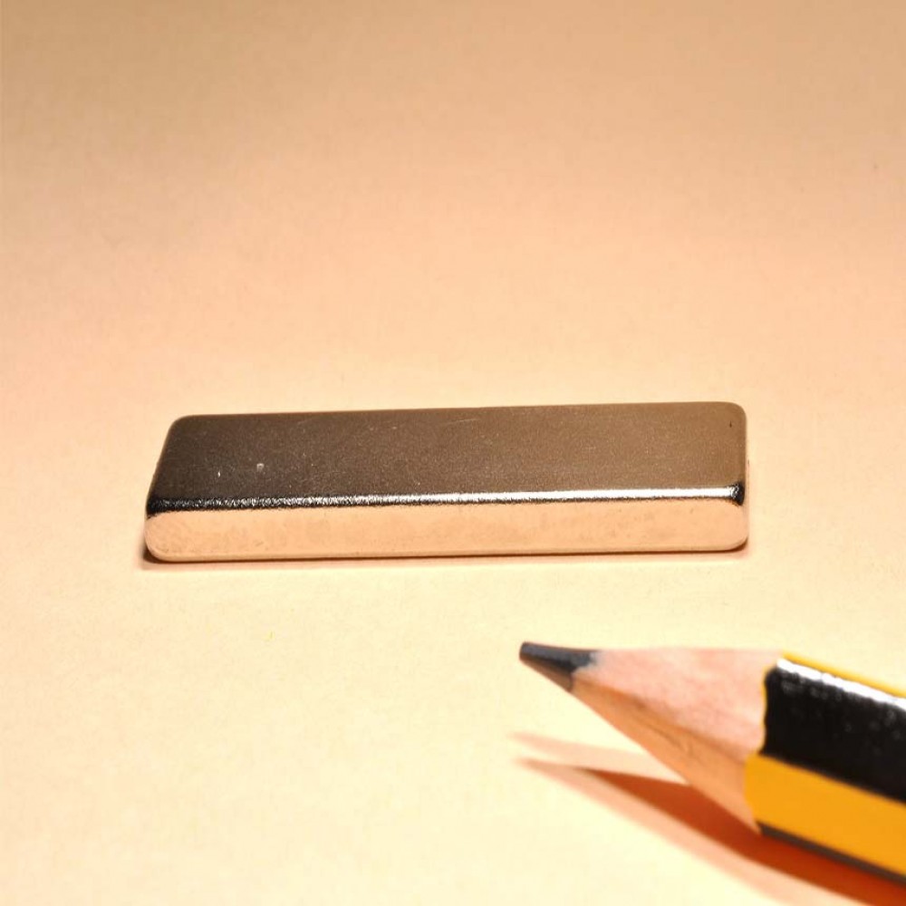 Rare Earth Neodymium Permanent Magnets N35 40X10X3 - Neodymium Block Magnets
