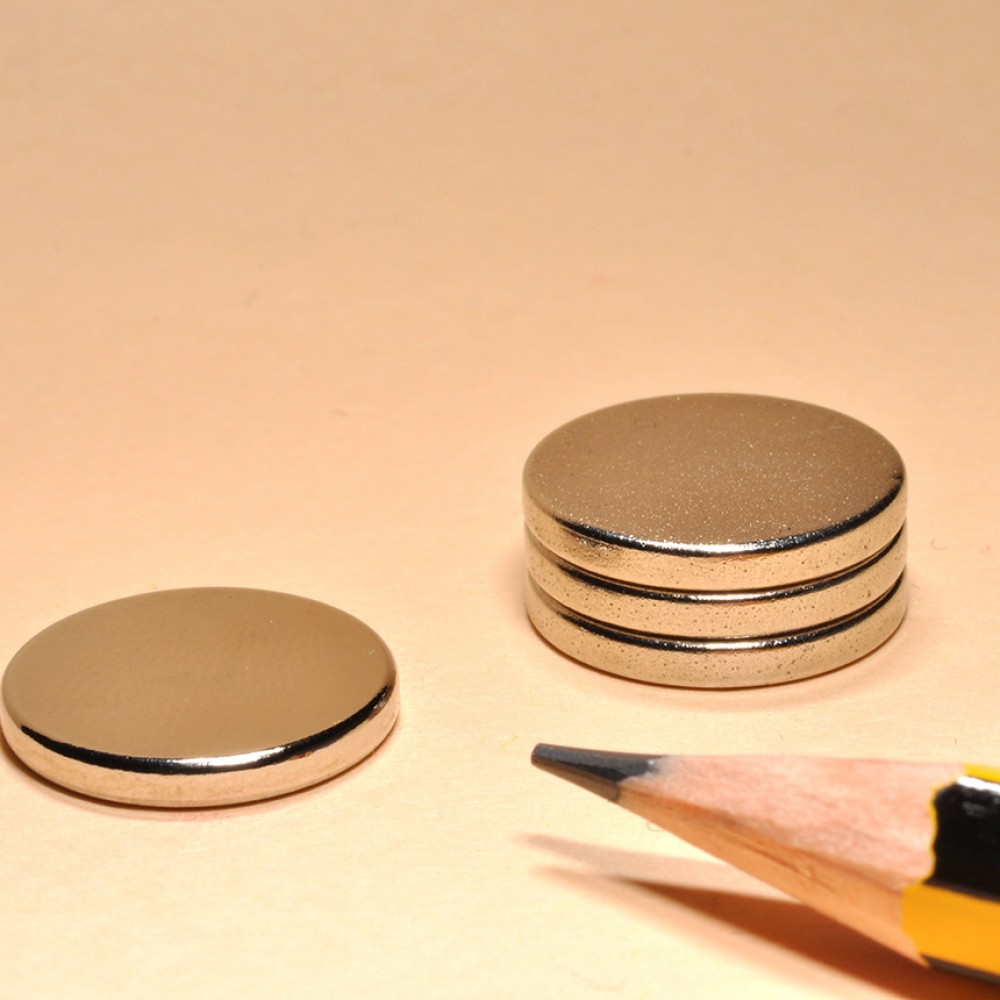 Cylindrical  Magnet Neodymium N35 D15x2 - Neodymium Disc Magnets