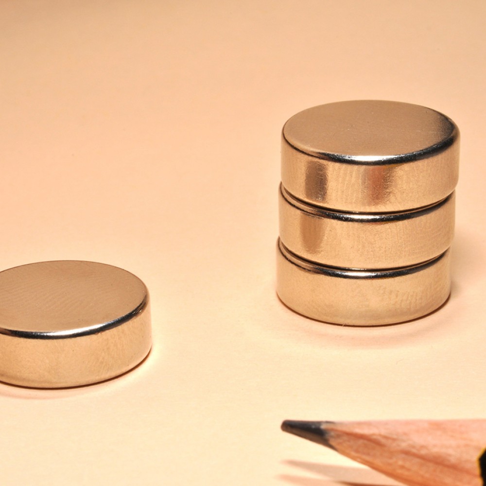 Circular Permanent Magnets N35 D15x5 - Neodymium Disc Magnets