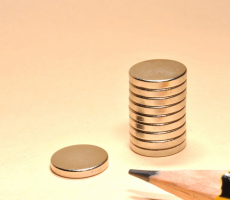 Neodymium Rare Earth Cylindrical Magnets N35 D9.5x1.5