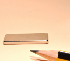 Rectangular Block Magnet Neodymium N35 25X10X2