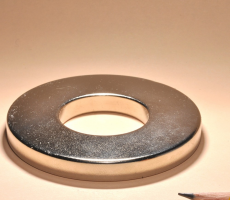 Ring NdFeB Mirco Magnets N35 D90x68x12