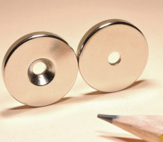 Powerful Disc Neo Countersunk Magnets N35