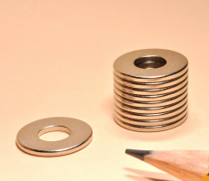 Ring NdFeB Magnet N45 OD14xID6x1.2