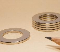 Sintered Neodymium Ring Magnet N35 OD225xID13x15