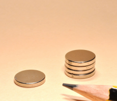 Disc Round NdFeB Neodymium Magnets N35 D10x1.5